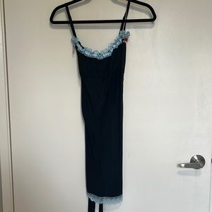 NEW devon lee carlson c marc jacobs small black mini dress